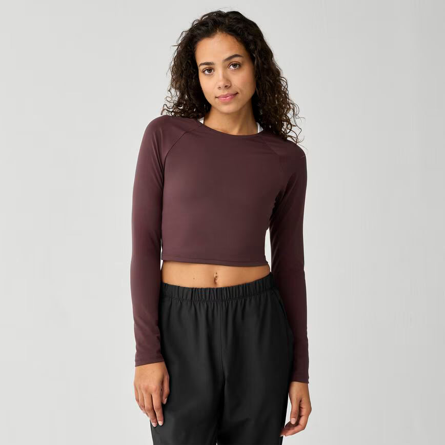 Luxe Crop Long Sleeve