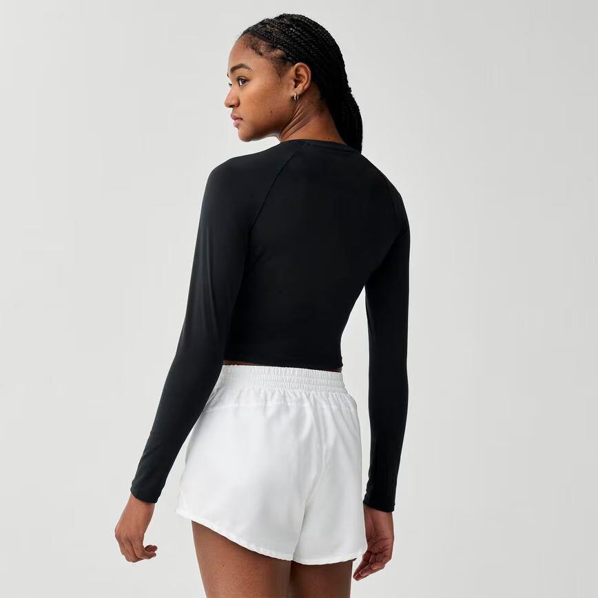Luxe Crop Long Sleeve
